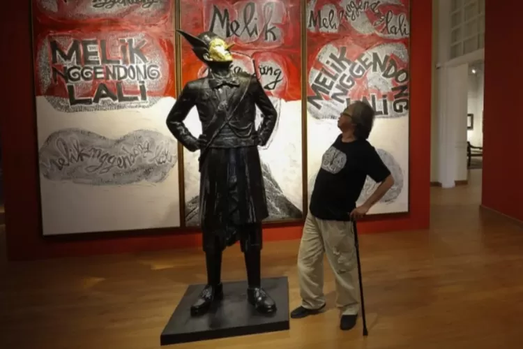 Butet Kartaredjasa dan karyanya, patung Melik Nggendong Lali