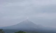 Gunung Semeru Kembali Erupsi dengan Tinggi Letusan 600 Meter