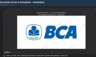 Muncul Klaim 890.000 Akses hingga 4,9 Juta Data Nasabah BCA Diduga Bocor di Dark Web ! Picu Risiko Penipuan Digital bagi Pengguna Mobile Banking