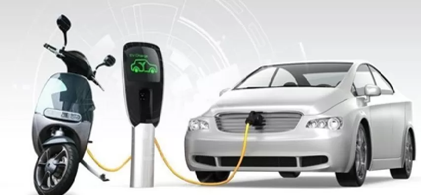 ilustrasi kendaraan listrik.