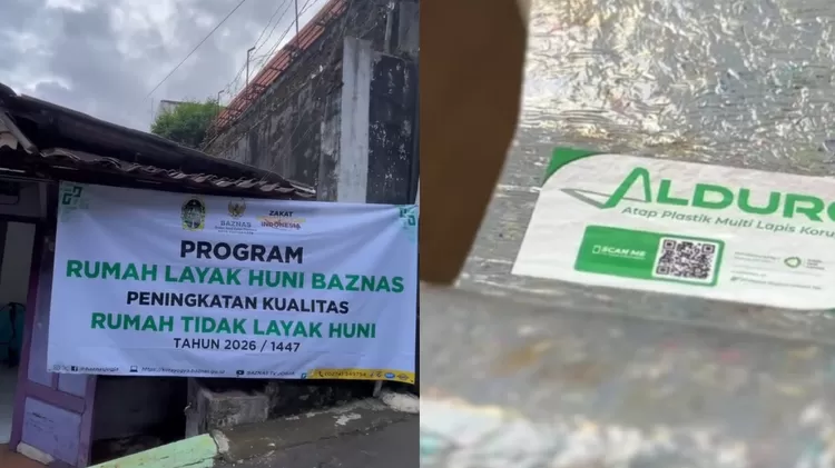 Penggunaan atap Alduro dalam program bedah rumah oleh Pemkot Yogyakarta.