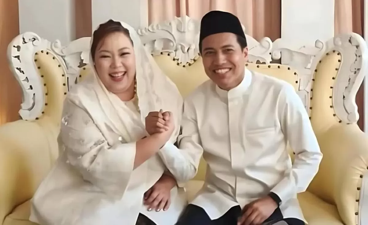 Potret Inayah Wahid yang telah resmi menikah dengan Shalahuddin Warits, kiai muda pengasuh Ponpes Annuqayah Sumenep (Instagram/dw_muhammad_dawam)