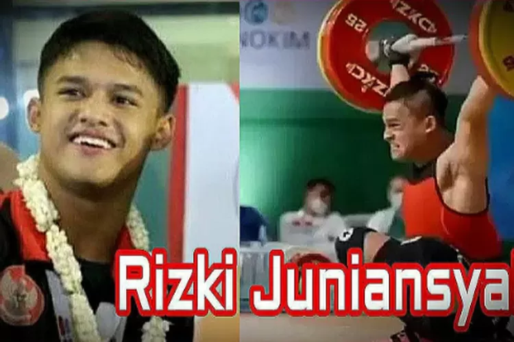 Profil Rizki Juniansyah, Peraih Medali Emas Kedua, Atlet Angkat Besi ...