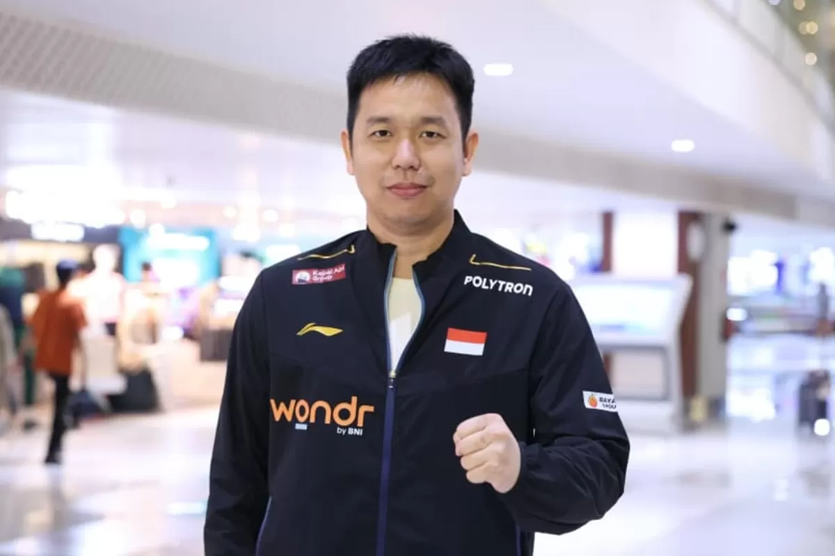 Pelatih Ganda Putra Tim Thomas Indonesia, Hendra Setiawan diberikan tugas khusus dari Ketua Umum PBSI untuk mengangkat mental juara para pemain di turnamen ini.  (PBSI)