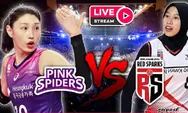 Hasil Liga Voli Putri Korea hari ini: Red Sparks vs Pink Spiders