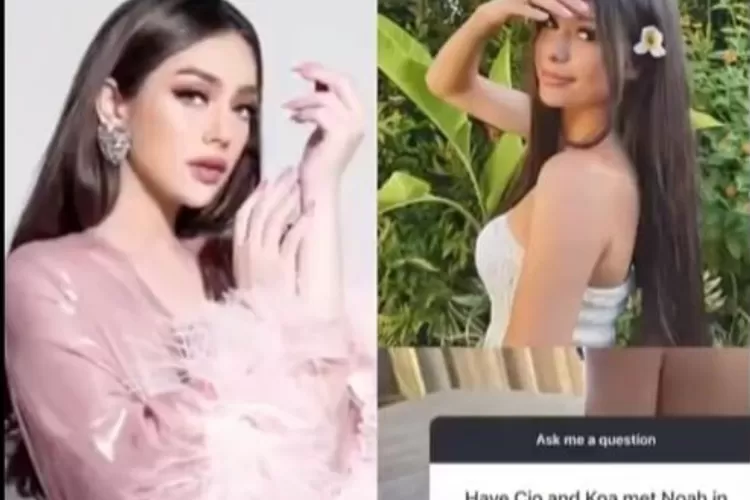 Celine Evangelista murka pada Ria Andrews (Kolase)