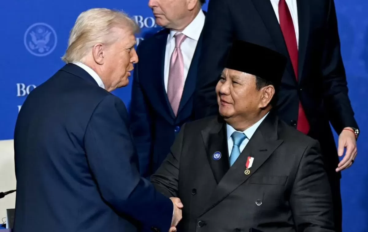 Prabowo dan Trump. Foto: Istimewa 