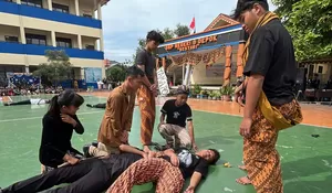  Peringati Hari Pahlawan, SMPN 9 Depok Pertontonkan Tiga Peristiwa Penting Sejarah