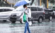 Cuaca hari ini, Jakarta diprediksi akan turun hujan pada siang hari