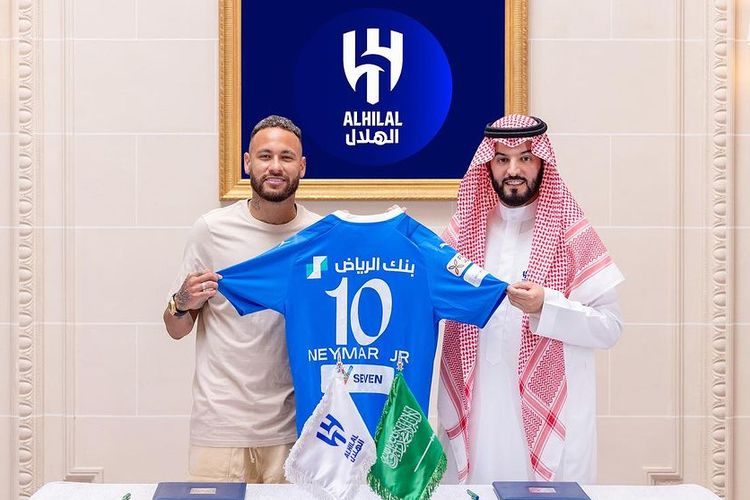 Gabung ke Klub Raksasa Saudi, Neymar Jr: Pemain Al Hilal Berkualitas, Saya Yakin Cocok 