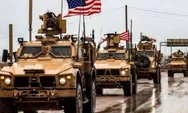 Pasukan militer Amerika Serikat padati wilayah perbatasan Irak, ratusan tank tempur menuju Suriah