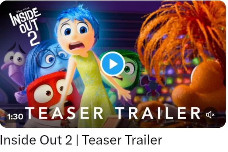 Melihat ke Dalam Perasaan Pixar Rilis Teaser Pertama untuk 'Inside Out