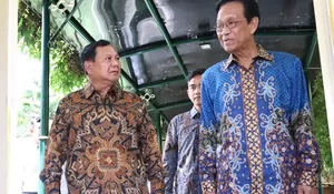 Bertemu Sri Sultan Hamengku Buwono X, Prabowo dan Gibran Tukar Pikiran