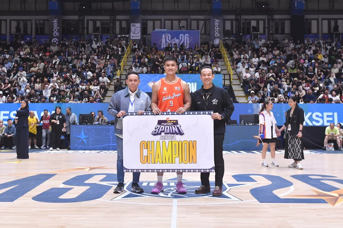  Shooting guard Pelita Jaya, Agassi Goantara, sukses menjadi juara baru  (IBL Indonesia)