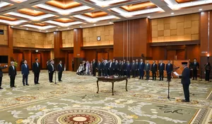 Suahasil Nazara Lantik Lima Pejabat Eselon I Kemenkeu, Desak Kolaborasi Lintas Unit