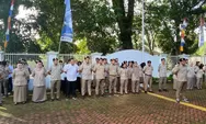 Apel Pagi Kantor Pertanahan Kabupaten Langkat, Perkuat Disiplin dan Komitmen Pelayanan