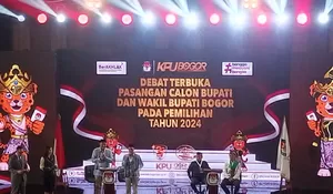Visi KPUD Kabupaten Bogor Gelar Debat Semalam, Tekad Penuhi Target Partisipasi Pemilih 85 Persen