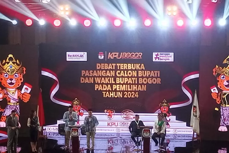 Debat Perdana Calon Bupati dan Calon Wakil Bupati yang Diselenggarakan KPU Kabupaten Bogor (Dok/Metropolitan.id)