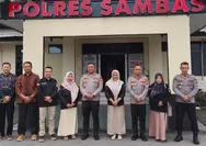 Bawaslu Kabupaten Sambas Perkuat Sinergi dengan Polres Sambas dalam Mendukung Pemilu 2029