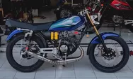 Yamaha RX King Modifikasi Style Bandung, Mesin Standar 2 Tak, Dijadikan Ikon Pajangan