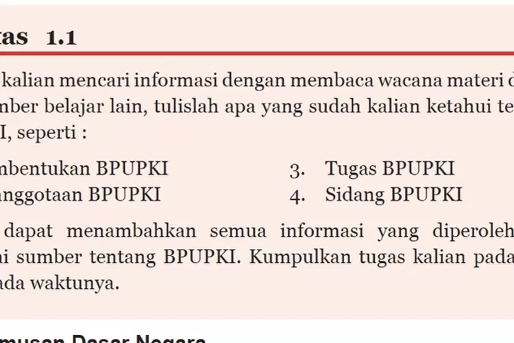 KUNCI Jawaban PKN Kelas 7 SMP Halaman 5 Aktivitas 1.1: Pembentukan ...