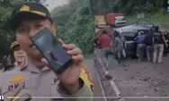Longsor Cadas Pangeran, Sumedang Ternyata Video Tahun Lalu