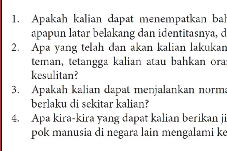 KUNCI Jawaban PKN Kurikulum Merdeka Kelas 10 SMA Halaman 29 Bagian 1 ...