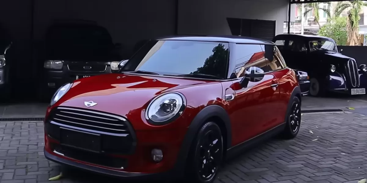 Ilustrasi Cooper tahun 2015 (kode bodi F56).  (Tangkapan layar youtube@MasBANS)