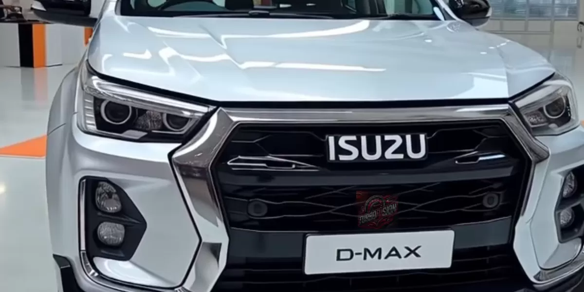 Gril Isuzu D Max 2026  yang lebih berani, lampu depan LED canggih. (Tangkapan layar youtube@TurboFusion-35)