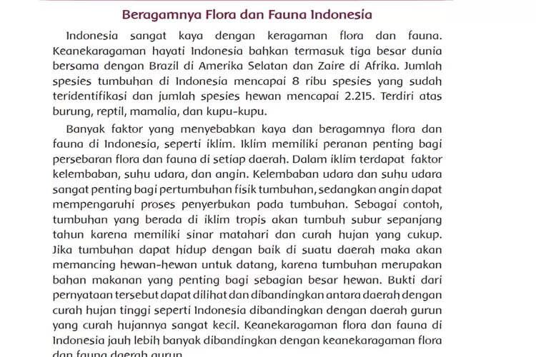 Kunci Jawaban Tema 1 Kelas 5 Halaman 97: Ide Pokok Paragraf Bacaan ...