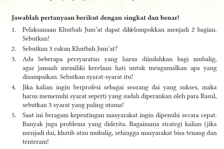 KUNCI Jawaban PAI Kelas 11 SMA Kurikulum Merdeka Halaman 135 Penilaian ...