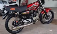 Restorasi RX King Full Modif Style Jogja, Digunakan Shock Bison Original
