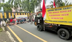Warga Abadijaya Depok Desak Pemkot Hentikan Incinerator, 36 Jiwa Kena ISPA