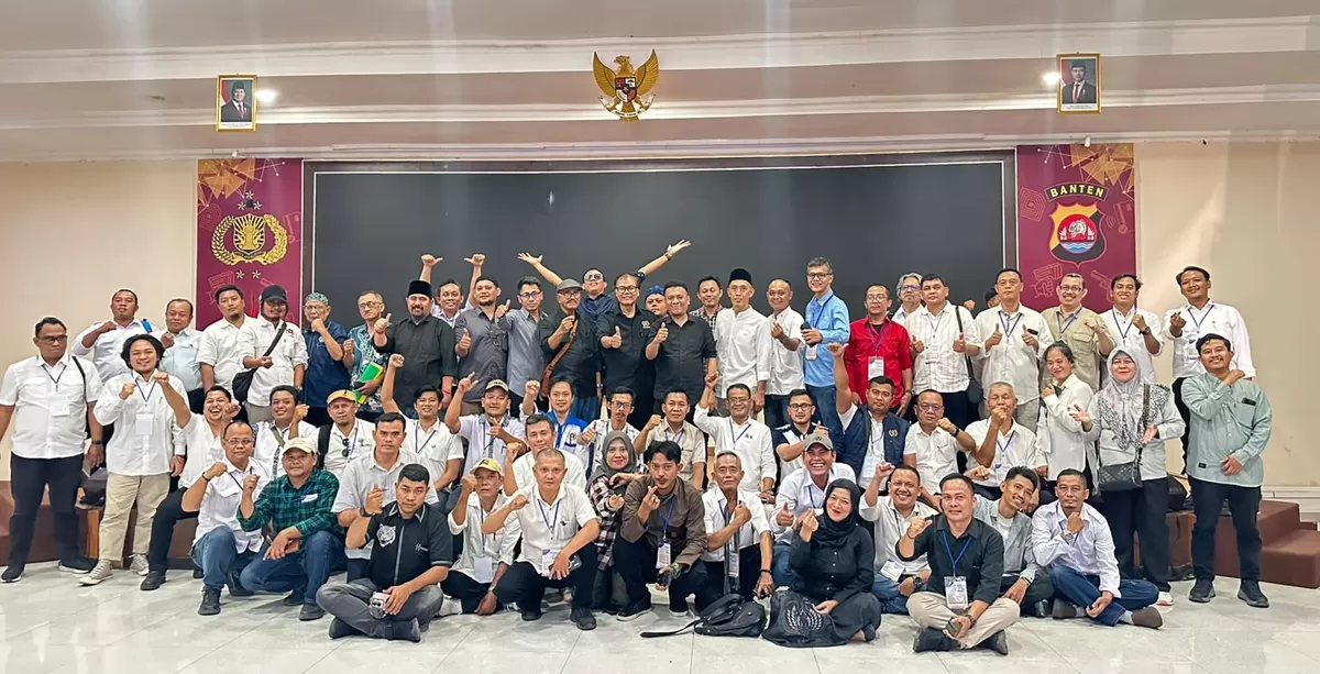 Pelaksanaan UKW Nasional PWI ke-871 sekaligus UKW PWI Banten Angkatan ke-28.