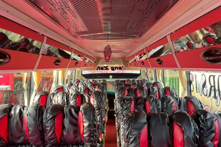 Naik bus rasa pesawat. (Foto: tangkap layar)