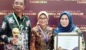 UHC Tembus 103,13 Persen, Wapres Maruf Amin Berikan Depok Penghargaan UHC Awards 2024