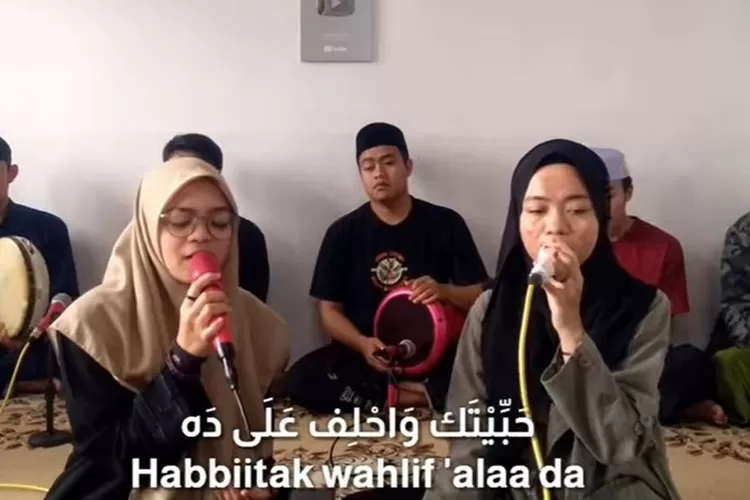 VERSI HADRAH ! Lirik Lagu Habbitak X Ala Bali, Simpel Mudah Dihafal ...