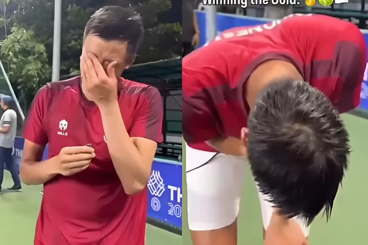 Menyoroti ungkapan petenis, Justin Barki yang mendonasikan hasil penghargaan medali emas di SEA Games 2025 untuk korban bencana Sumatera. (Instagram.com/@warungjurnalis)