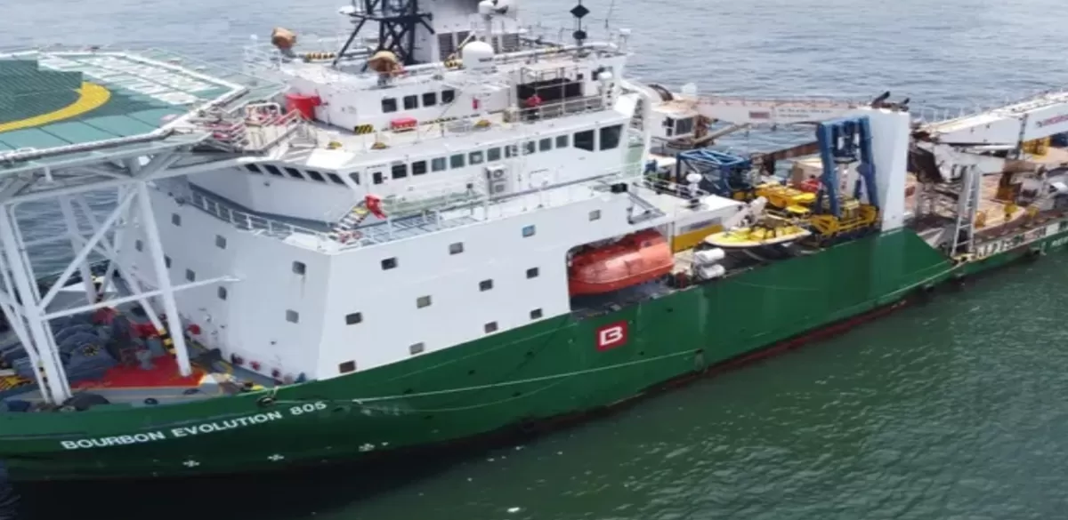 ILUSTRASI - PT Pelayaran Nasional Ekalya Purnamasari Tbk (ELPI) melalui entitas anak Perseroan yaitu PT ELPI Trans Cargo (ETC) memenangkan lelang kapal MPSV Bourbon Evolution 805 yang diadakan oleh Shipbid (Singapore) Shipping Exchange Pte. Ltd. (Kalimantansatu.com/Dok. Marinetraffic.com @Victor Fernandes )