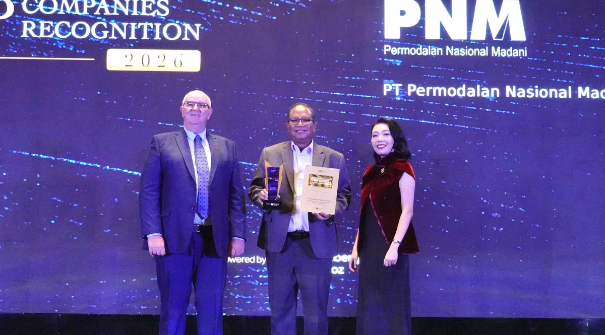 PNM Raih Apresiasi Top Company in Ultra Micro Finance for Women Empowerment