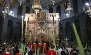 Bikin geram! Zionis Israel membatasi umat Kristen Palestina untuk rayakan Minggu Palma di Gereja
