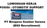 PT Binajasa Sumber Sarana di Batam Membutuhkan Segera Lowongan Kerja Posisi Otomotif Support