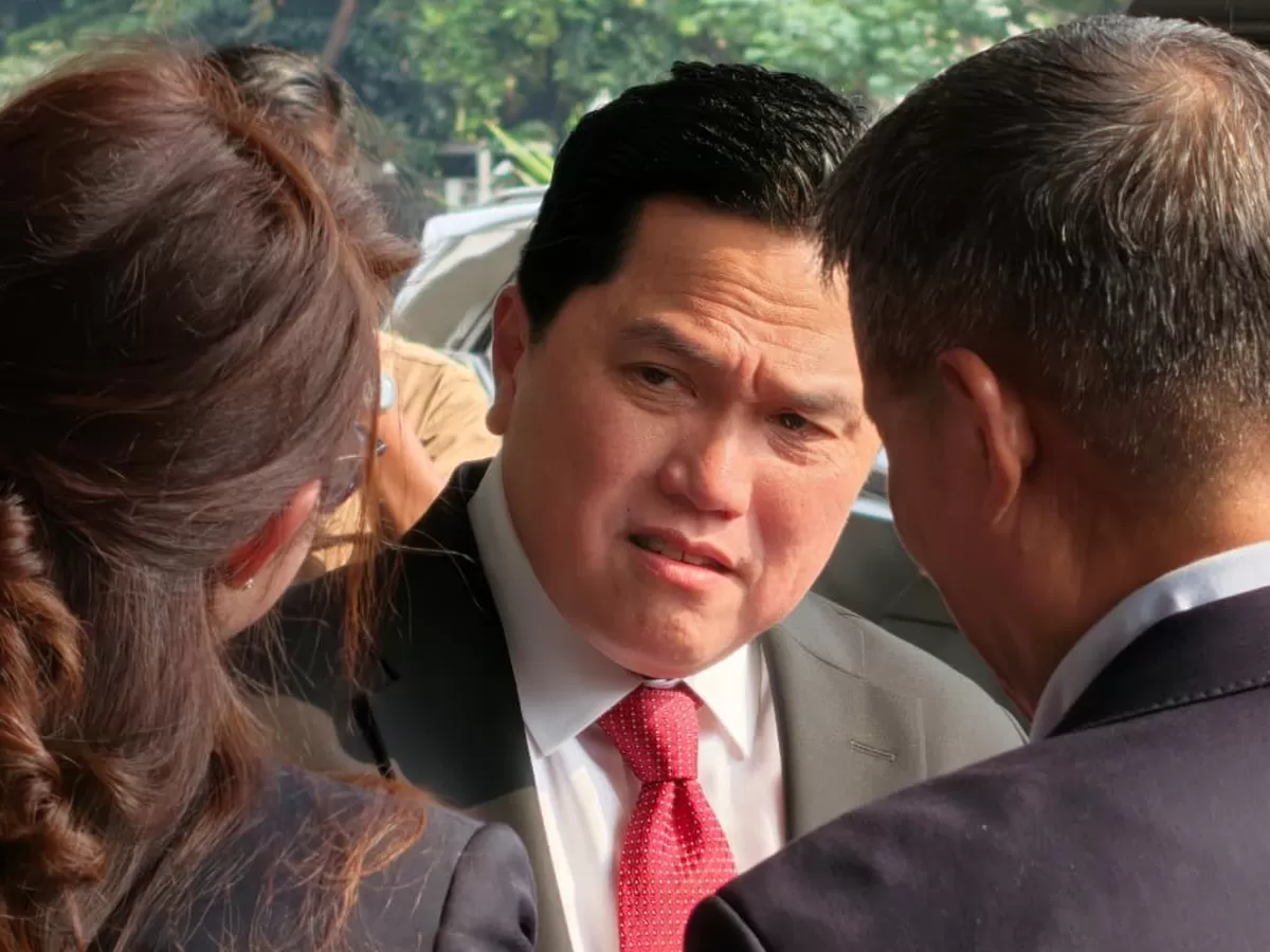 Ketua Umum PSSI Erick Thohir. 
