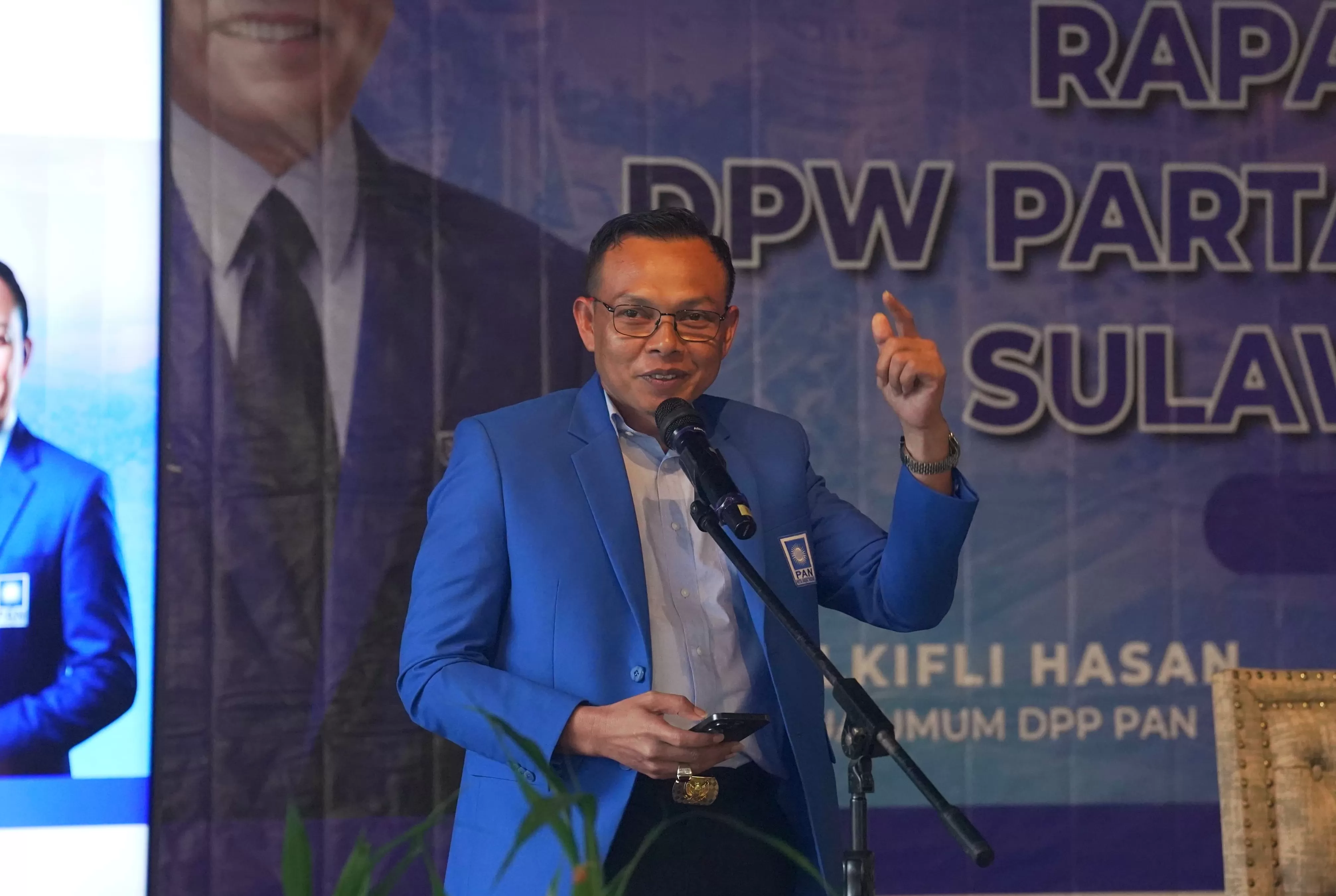 Ketua PAN Sultra Yusran Akbar