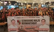 Kader Pemuda Pancasila Semarang Utara Deklarasi Dukung Pasangan Yoyok Joss di Pilwakot Semarang 2024
