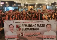 Kader Pemuda Pancasila Semarang Utara Deklarasi Dukung Pasangan Yoyok Joss di Pilwakot Semarang 2024