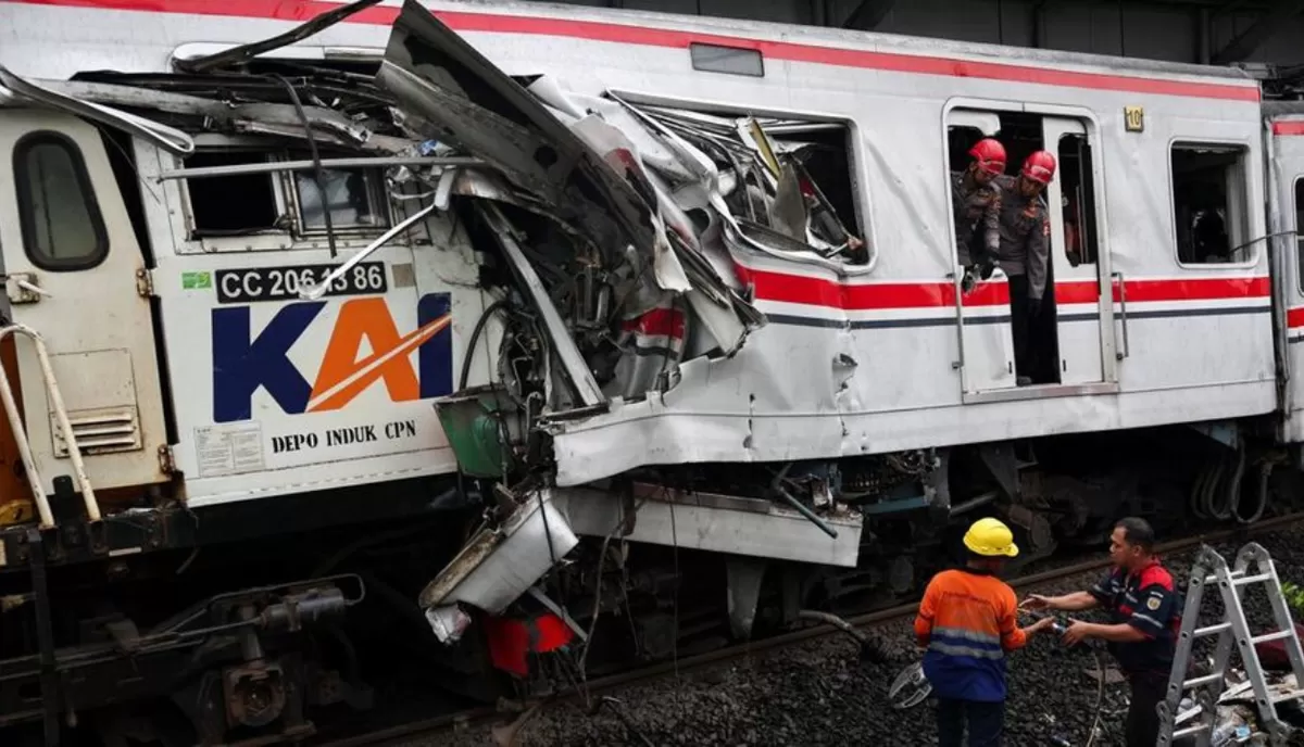 tragedi kecelakaan kereta api ist.
