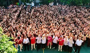 DJP Jabar III Tanamkan Kesadaran Pajak kepada Ratusan Siswa SMA melalui Pajak Bertutur