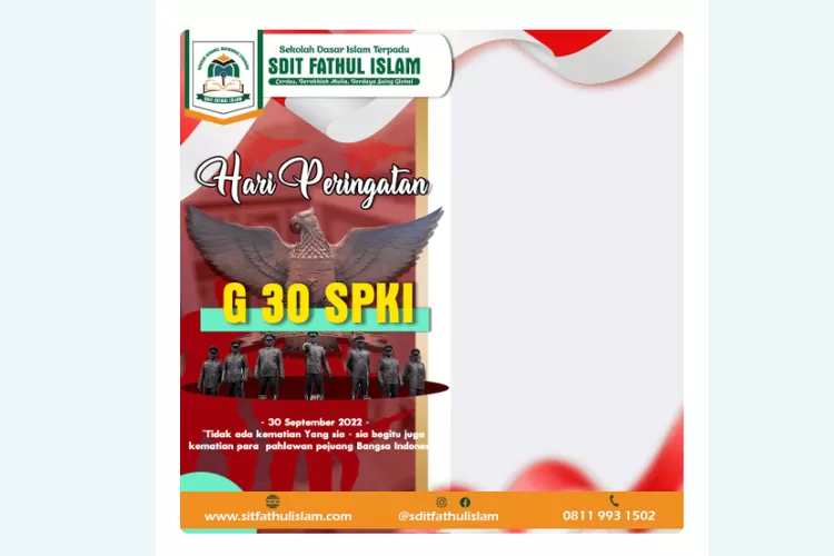 10 Link Twibbon Hari Peringatan G30S PKI Pada 30 September 2022, Gratis ...