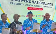 Puncak Perayaan HPN 2026, Empat Wartawan Jateng Raih PCNO 2026 dari PWI Pusat